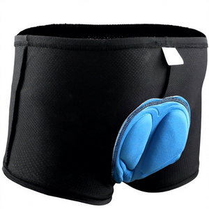 Shorts de vélo rembourrés 3D pour hommes, <span class=keywords><strong>sous</strong></span>-vêtements de cyclisme avec rembourrage pour le VTT, la <span class=keywords><strong>moto</strong></span>, respirant et confortable - Product Image 3