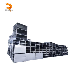 תעלת אוורור מודרנית מלבנית מגולוונת למערכת HVAC להסרת אבק ופליטת עשן עם פתרון כולל - Product Image 3