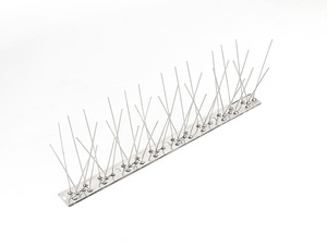 Piques <span class=keywords><strong>anti</strong></span>-oiseaux en acier inoxydable 304 pour extérieur, dissuasion des mouettes et des pigeons, lutte antiparasitaire - Product Image 6