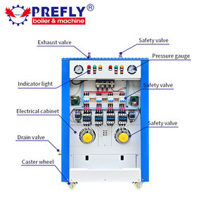 Générateur de vapeur électrique industriel vertical haute capacité 100 kg/h, prêt à l'emploi, pour moulin à aliments, conception peu encombrante - Product Image 4