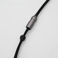 Nouveau câble d'écouteurs coaxial durable à paire torsadée Mmcx pour Se215 Se535 Se846 1,2 m noir