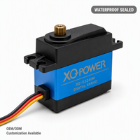Servomoteur numérique étanche XQ-POWER XQ-S3240M 45KG avec engrenage en titane et corps intermédiaire en aluminium pour voitures RC et avions, moteur 6.8V