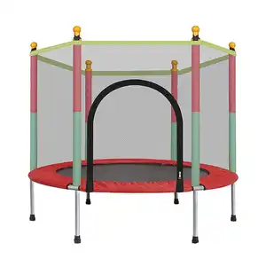 High Quality Outdoor Trampolines Kids Jumping Playing Trampoline With Safety Net