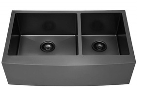 Agriturismo grembiule anteriore sottotop doppia ciotola angolo bar in acciaio inox a mano da <span class=keywords><strong>cucina</strong></span> ss bacino del dispersore - Product Image 4