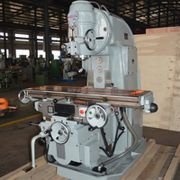 Mesin Frais Lutut Vertikal Universal X5032 Langsung dari Pabrik, Pemotong Logam Tugas Berat, Kekakuan Tinggi, Spindle ISO50, 380V, Harga Grosir