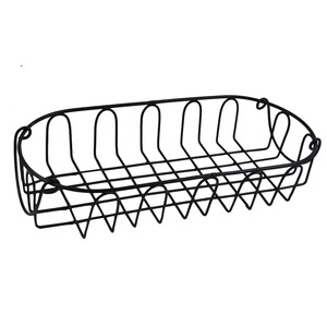 High on Demand Black Iron Wire Metal Basket Durable Storage Organizer <b>for</b> Fruits Vegetables and Pantry Available at Best Price - Product Image 1