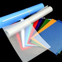 Feuille en PP, PET, PVC à surface givrée, légère, personnalisée, pour protection domestique