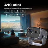 Proyector Inteligente Portátil Topleo Android Mini 4k hd A10, Proyector de Video Nativo para Cine