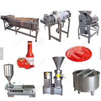 Industrie Volautomatische Tomatenketchup Jam Productie Verpakkingslijn Fruit & Groente Machines