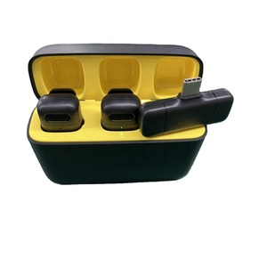 Giảm tiếng ồn tay-miễn phí <span class=keywords><strong>Lavalier</strong></span> ve áo Mic Mini Micro không dây với trường hợp cho ghi âm vlogging trên điện thoại di động điện thoại di động - Product Image 1