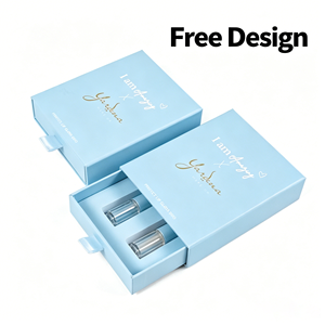 Captivating Charming Premium Custom Pastel Cosmetic Drawer Lip <b>Gloss</b> <b>Paper</b> Box with Eva Insert - Product Image 1