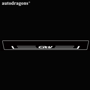 Autodragons - Cargador USB Inalámbrico de 12 V con Placa Acrílica, Luz RGB para el Umbral de la Puerta del Coche - Product Image 6