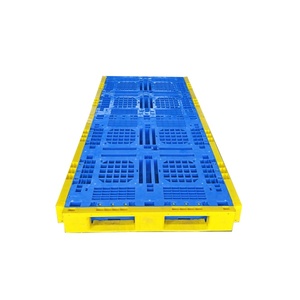 Pallet in Plastica Personalizzabile Igienico Resistente ad Acidi e Alcali 2250mmX1100mmX150mm con 6 Traverse e Piano Aperto per Acqua e Bevande - Product Image 2