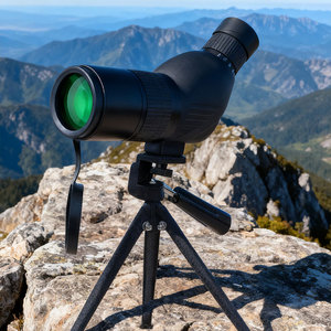 야외용 20-60x 스포팅 스코프 50mm 렌즈 13mm 아이 릴리프 컴팩트 디자인 삼각대 및 디지스코핑 키트 포함 - Product Image 6