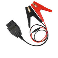 OBD2 16-Pin-Kabel mit 2 Krokodilklemmen, Fahrzeugbatterie-Ersatzwerkzeug für Notstromversorgung der Fahrzeug-ECU