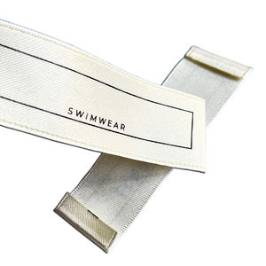 Brand Logo Woven Tag Iron On Printed <strong>Labels</strong> Manufacturer Custom Wash Care Fashion Clothing Printed <strong>Label</strong> - Product Image 1