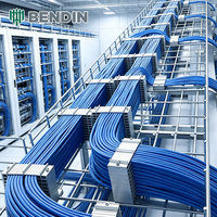 Saluran Kabel Terintegrasi Berkualitas Tinggi untuk Pusat Data, Baja Elektro-Galvanis Berlubang Model Jaring untuk Pengkabelan