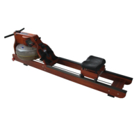 Rameur à résistance hydraulique commercial le plus vendu, pour usage domestique et professionnel, en bois, équipement de fitness AC, certifié CE