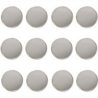 Vente en gros en vrac prêt à expédier plusieurs couleurs impression UV logo personnalisé pièce de monnaie accessoires de golf marqueur de balle de golf en métal
