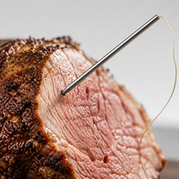 Thermomètre alimentaire à sonde à mesure rapide de la température en 0,6 seconde, thermocouple de type K, thermomètre alimentaire à lecture rapide pour barbecue