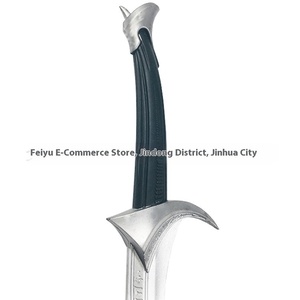 Le Seigneur des Anneaux <span class=keywords><strong>Hobbit</strong></span> Épée-Bête Morsure Solin Elfe Roi Cos Arme Modèle 99cm Plastique Mousse Durable pour Cosplay - Product Image 4