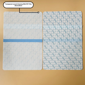 <span class=keywords><strong>Film</strong></span> Transparan Tambal Pancuran Perekat Tahan Air Steril untuk Pembalut NPWT - Product Image 5