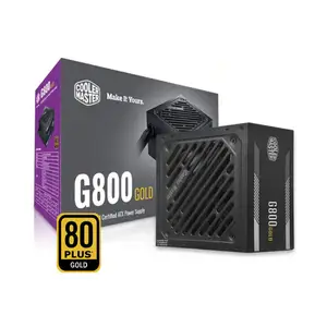 Coolermaster G500 เดสก์ท็อปเมนเฟรมคอมพิวเตอร์กรณี ATX เหรียญทองปิดเสียง topline 500W 700W 800W 600W