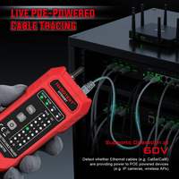 Comprobador de cables de red HT800A/B, probador de cables RJ11 RJ45 Cat5 Cat6 para equipo de prueba, buscador de línea, rastreador de cables