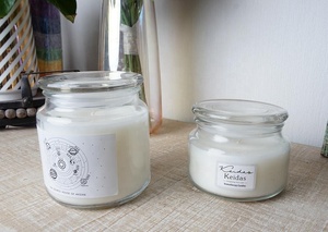 Customized Luxury Soy Wax <strong>Candle</strong> in Glass Jar for Home Decoration/ Premium Coconut Wax <strong>Candles</strong> - Product Image 2
