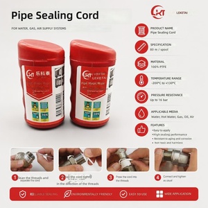 Cuerda Mágica de PTFE de 80m para Sellado de Tuberías de Gas, Reposicionable, China - Product Image 4
