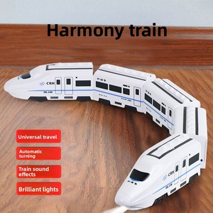 Tren Eléctrico de Alta Velocidad para Niños, Modelo Harmony, Juguete de Simulación de Tren con Movimiento Omnidireccional, Educación Temprana - Product Image 4