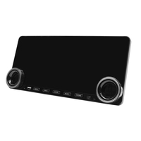 Unité de navigation automobile Android 12,3 pouces avec deux boutons physiques, écran tactile HD, autoradio compatible CarPlay