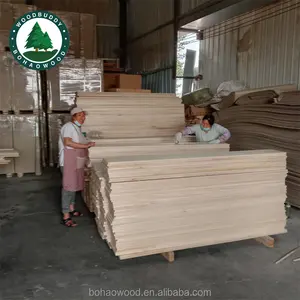 Japan Buyer Rubber wood Pine Teak Finger Joint Wood Baseboard Board