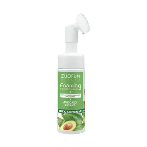 Facial Care Deep Clean With Brush Applicator For Foaming Avocado Facial Cleanser