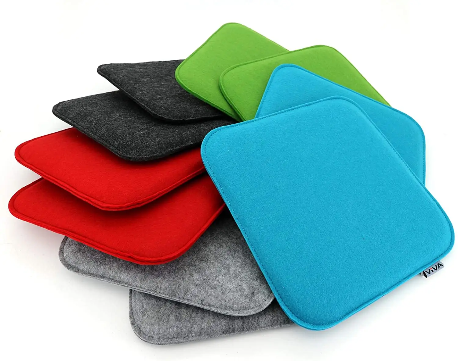 colorful chair pad upholstery cushion heated seat cushions felt 35x35 cm anthracite felt cushions for home office outdoor