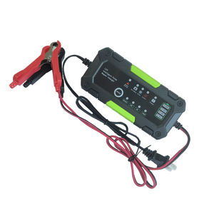Chargeur de <span class=keywords><strong>batterie</strong></span> entièrement automatique, entretien, désulfatation, 12V, chargeur intelligent à impulsions, réparation, chargeur de <span class=keywords><strong>moto</strong></span> électrique - Product Image 1