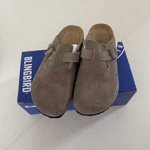 Sabots classiques de jardin, <span class=keywords><strong>mules</strong></span> plates d'extérieur de qualité supérieure, sandales Borke <span class=keywords><strong>en</strong></span> <span class=keywords><strong>cuir</strong></span> véritable et daim, sabots solides avec semelle intérieure pour hommes et femmes - Product Image 5