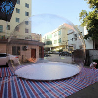 Tente à bulles géante transparente 4M/5M/6M Tente à sphère gonflable transparente pour événements en plein air