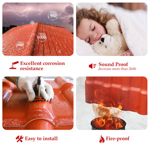 Tấm Lợp Mái Ngói Bằng Nhựa Pvc Chịu Nhiệt Tấm Lợp Mái Ngói Trong Suốt Pvc Chịu Nhiệt Nhà Máy Trung Quốc Tấm Lợp Mái ASA - Product Image 6