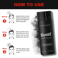 Poudre de Fibres Capillaires Volumisantes et Spray à la Kératine pour Cheveux à Longue Tenue, Naturelle et Biologique, en Gros et sous Marque Privée OEM