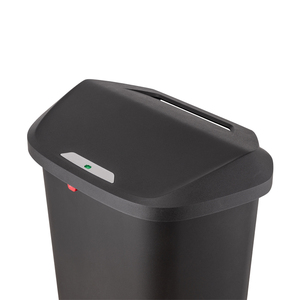 Hiện đại 50L công suất lớn hình chữ nhật PP chất thải bin chân đạp Thùng <span class=keywords><strong>r</strong></span>ác có thể cho tái chế ngoài trời với thân thiện với môi Bìa - Product Image 2