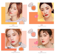 Vente chaude Unique Couleur Visage Blush Joue Poudre Pressée OEM Fard À Joues Palette Souligne patte de chat faible QUANTITÉ MINIMALE DE COMMANDE sans logo