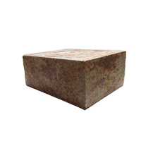 Brique de silicium-mullite (ciment alumineux) de qualité supérieure, résistante à la corrosion, aux chocs thermiques, à haute réfractarité (1770-2000°C), 30% SiC