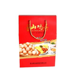 Boîte cadeau pour œufs de montagne, boîte d'emballage pour œufs de canard, boîte d'emballage imprimée pour spécialités locales, boîte en carton ondulé imprimée en couleur - Product Image 5