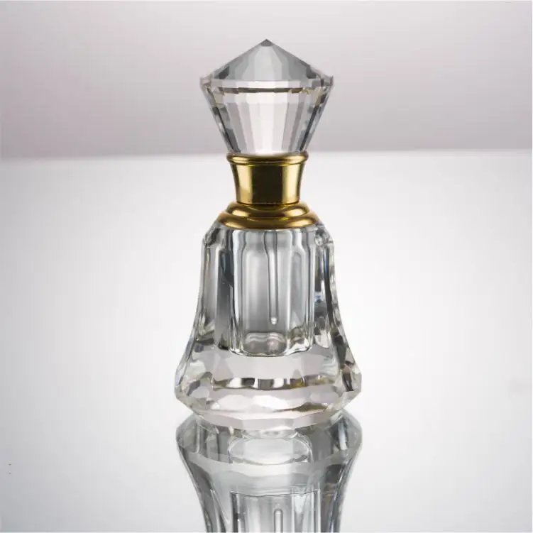 Botol anggur Arab mewah 3ml 6ml botol tinta minyak parfum oud dengan tongkat kaca dan kotak