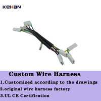 Kabel Harness Daya Layar LED Kustom Pabrik OEM 2-240V AC, Rangkaian Kabel Catu Daya Bersertifikasi UL CE, Isolasi PVC Tahan Api