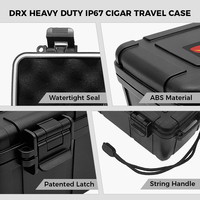 Étui rigide portable pour cigares en EVA, personnalisable en usine, pour le rangement et le transport de cigares, idéal comme cadeau