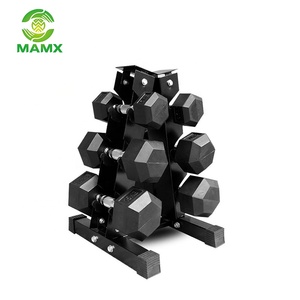 Venta al por mayor barato 7,5 kg de goma de acero hexagonal mancuernas para culturismo Fitness - Product Image 6