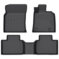 Tapis de sol de tapis de voiture de luxe solide et durable pour revêtement de sol de voiture accessoires intérieurs de conduite à droite pour Toyota Camry hybride