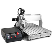 Mini enrutador Cnc de 4 ejes, máquina enrutadora de metal y madera, gran oferta, pequeño cnc 3020 4060 6090